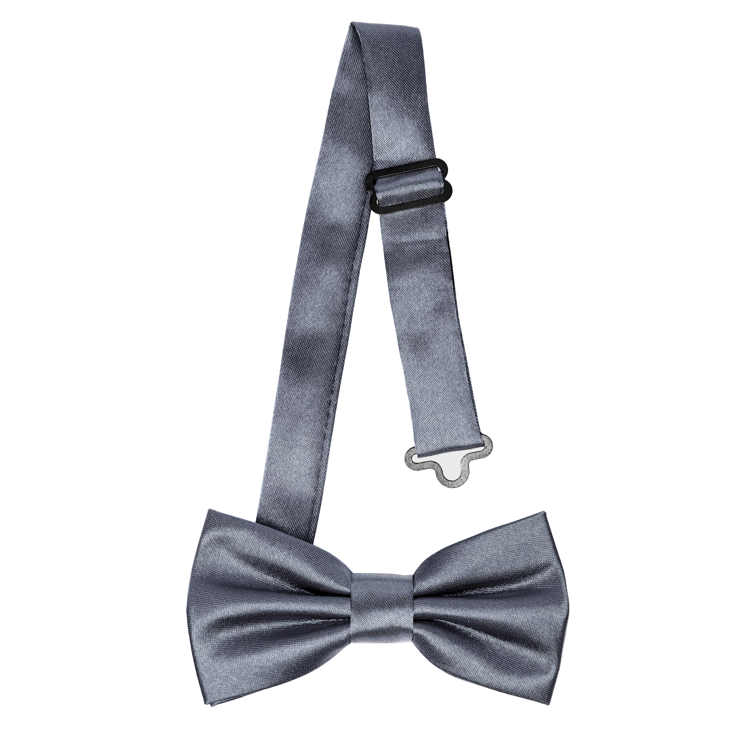 Ladeheid Kinder Jungen Fliege - Vorgebunden, Einstellbares Band, Glänzendes Design, Ideal für Hochzeit, Geburtstag, Einschulung - Strapazierfähig & Stilvoll Größe 10cm x 5cm BKS