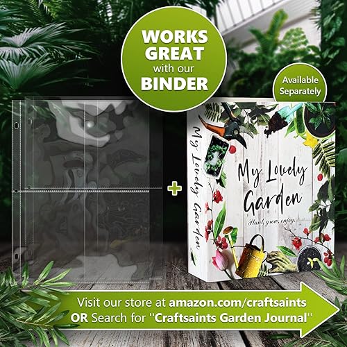 Miniatura 6 de 200 bolsillos organizadores de almacenamiento de semillas (paquete de 25) ranuras tamaño 3.5 x 5, 4 bolsillos organizador de semillas de jardín,