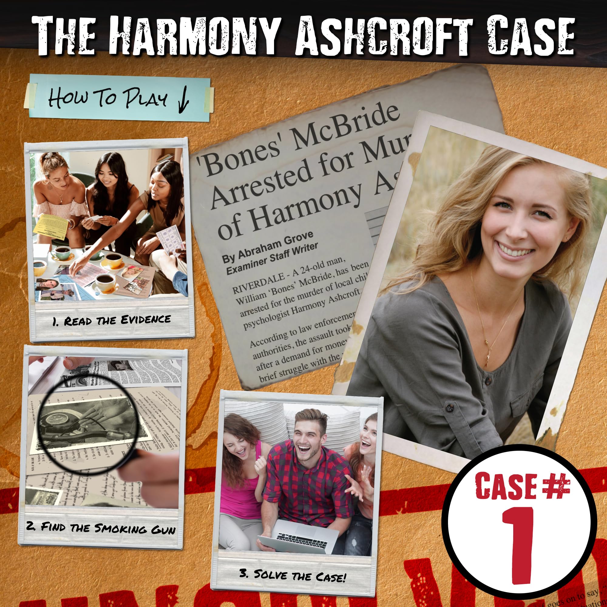 Unsolved Case Files - 2 Koffer Bundle - Harmony Ashcroft und Jane Doe Cases