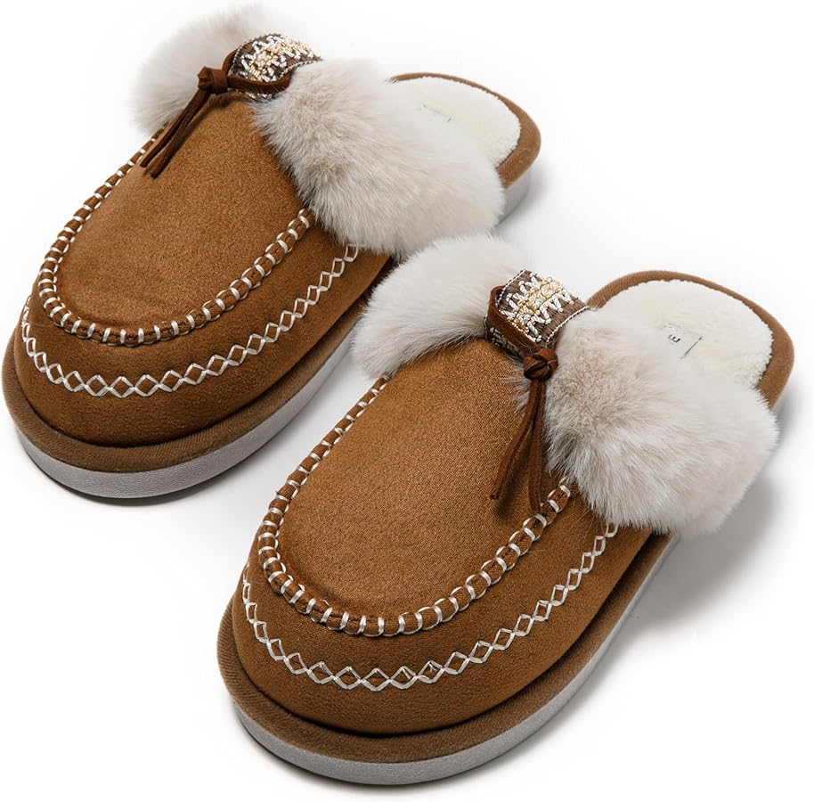 Pantofole Invernali Per Donna Con Stampa Animale - Calde, Morbide E Con Suola Antiscivolo - 2