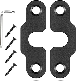 Sun Visor Repair Kit, Aluminum Alloy Heavy Duty Sun Visor Clips Compatible with Jeep Wrangler JK 2018/ Wrangler 2018-2022/ Gladiator 2020-2022, Replacement Wrangler Gladiator Accessories
