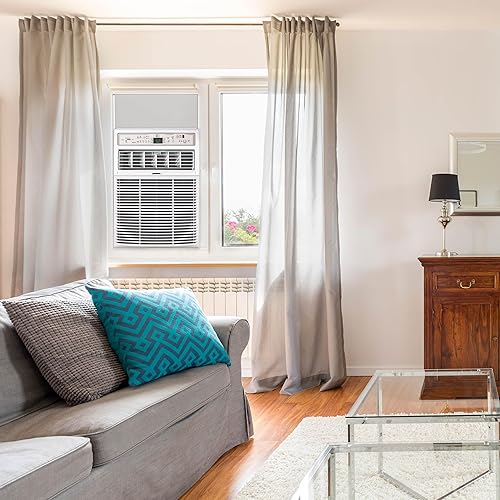Miniatura 6 de Perfect Aire - Aire acondicionado de ventana abatible de 10,000 BTU  Enfría 450 pies cuadrados  Control remoto con Follow Me, pantalla LED digital,