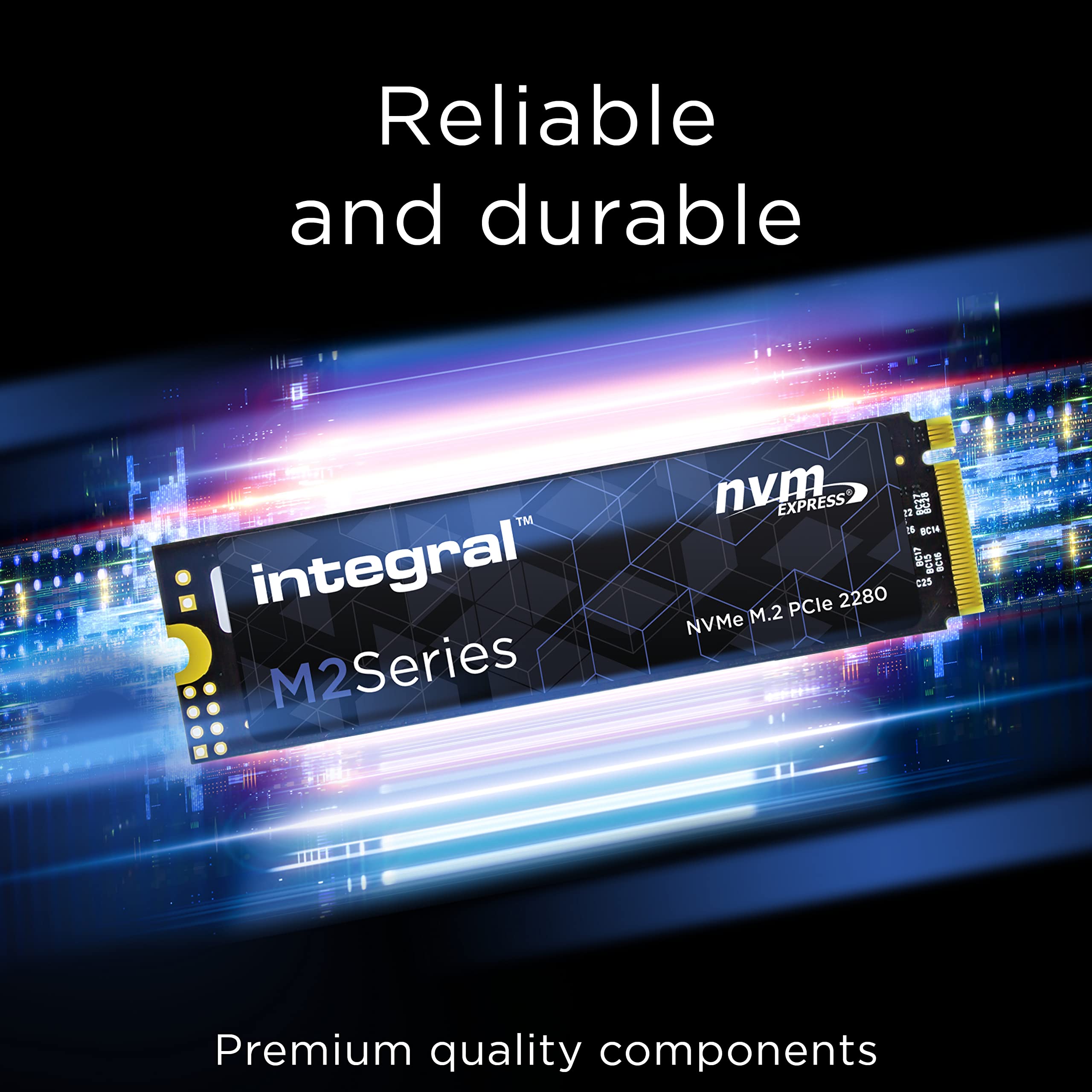 Integral SSD 256GB NVME M.2 2280 PCIe Gen3x4 R-3350MB/s W-1350MB/s M2 Solid State Drive — view 6