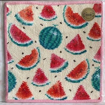 Amazon.co.jp: フェイラー スイカ ドット ハンカチ アイボリーx