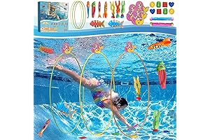 26PCS Diving Toys: The Perfect Pool Companion for Kids' Underwater Adventures