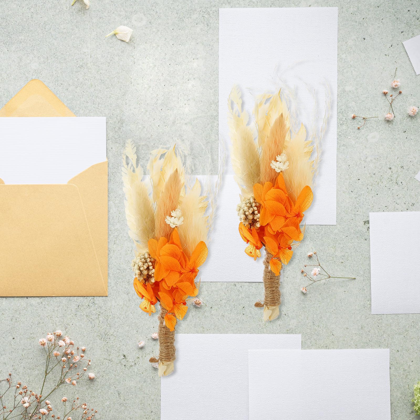 ABOOFAN 3 Pezzi Di Bouquet Di Fiori Secchi Fiori Pressati Veri Per La Decorazione Della Casa Fiori Eterni