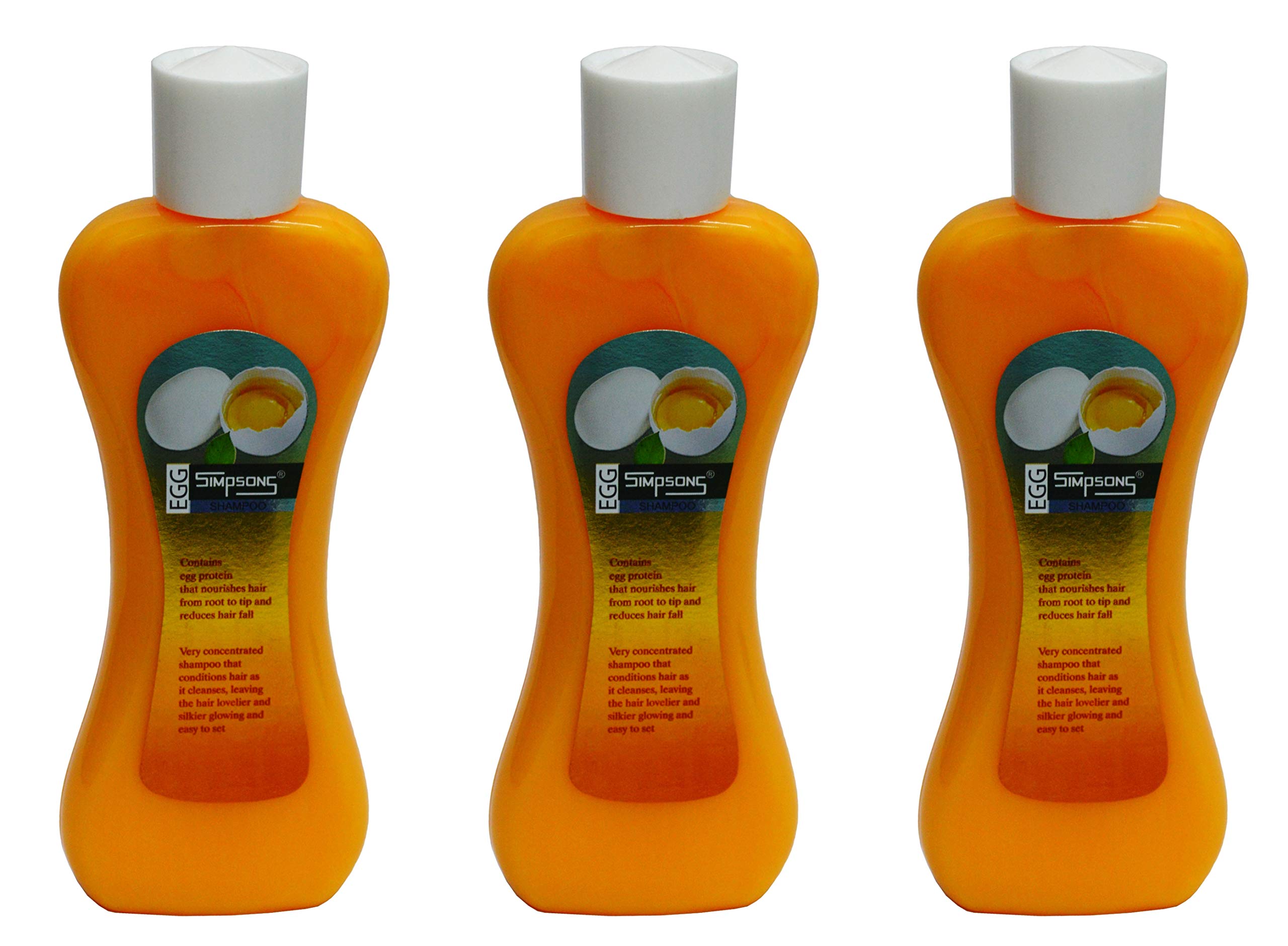 Simpsons Egg Shampoo 200 ml Set Of 3 Pcs