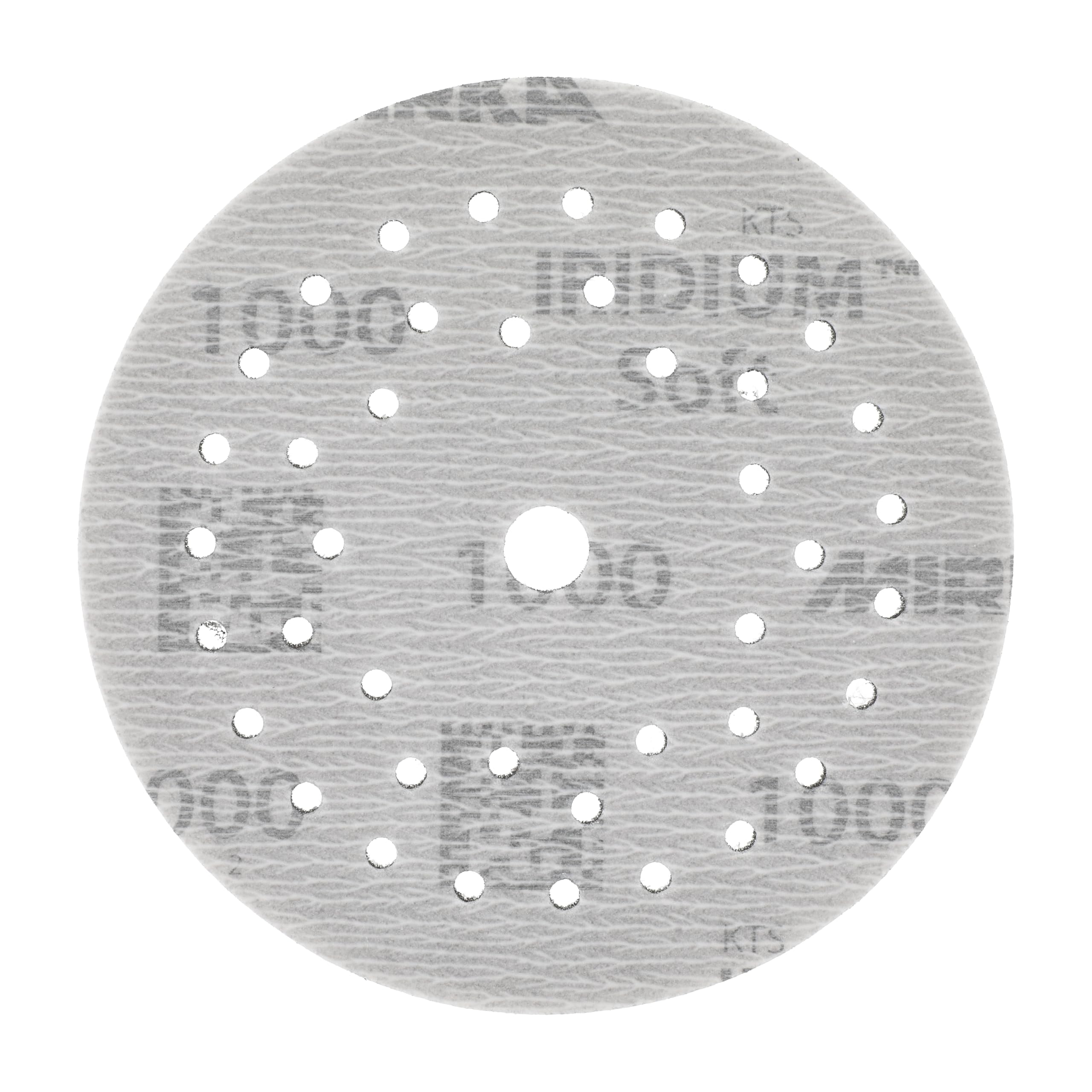 Mirka Schleifscheiben Iridium Soft Ø 125 mm Korn P1000 Klett 20 Stück | Schaumbasiertes Schleifmittel für präzises Finish Klarlackschliff Hand- und Maschinenschliff Karosseriereparatur