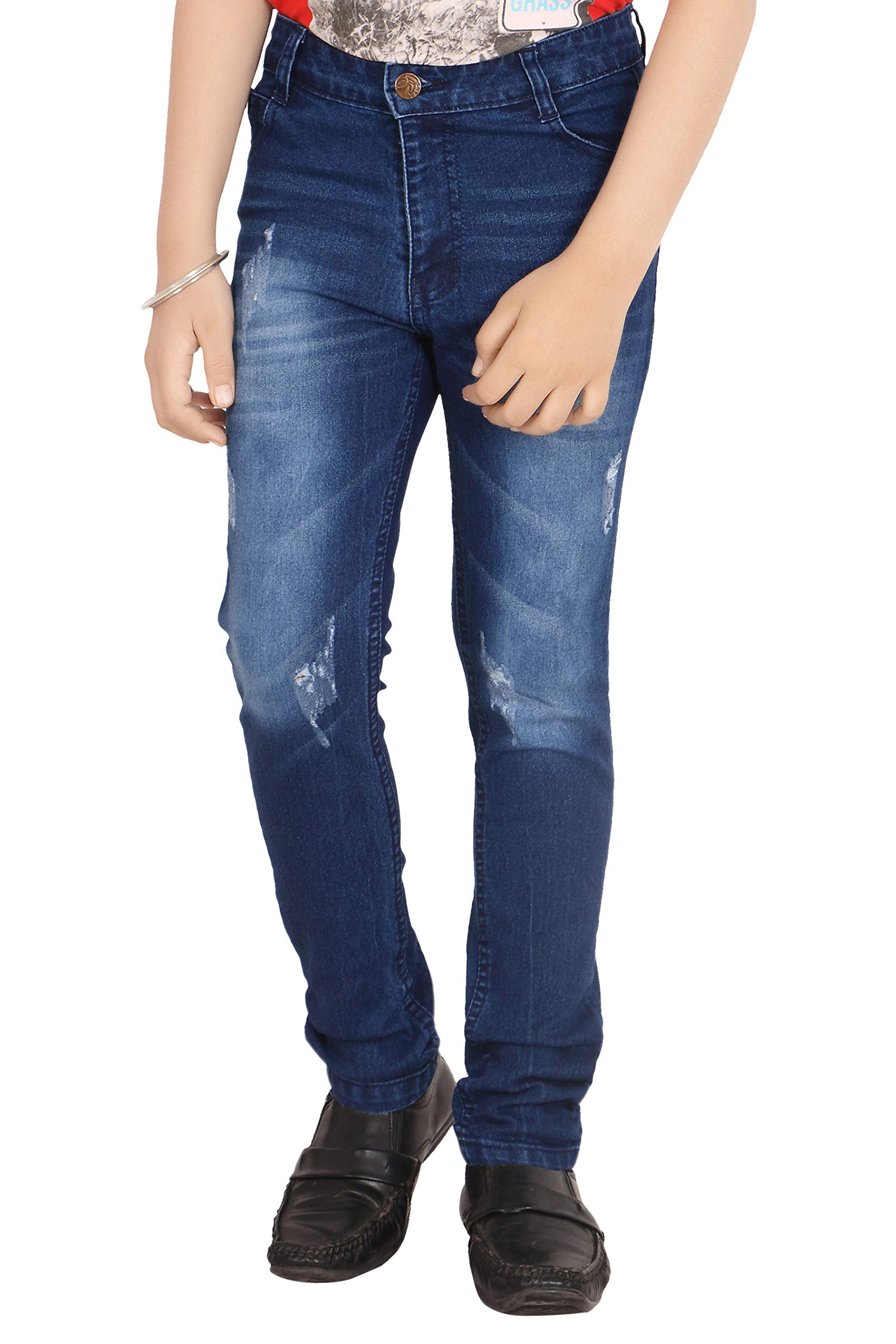 Z&G Dark Blue Coloured Denim Jeans for Kids Boys