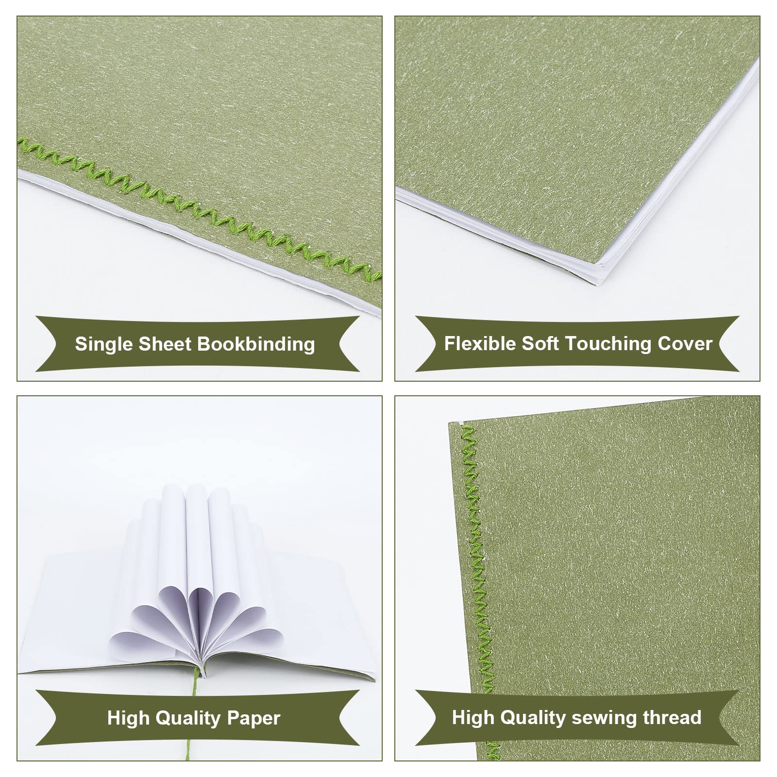 WEBEEDY 26-tlg. Buchbinde-Set Aus Bambus - Komplettset Für DIY Bücher