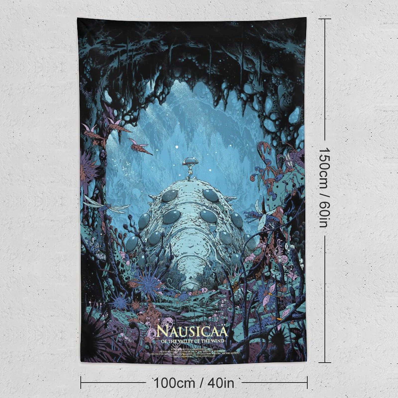 風の谷のナウシカ ポスター イラスト　フレーム付き ジブリMovie Collection ポスター＆パンフレット『風の谷の