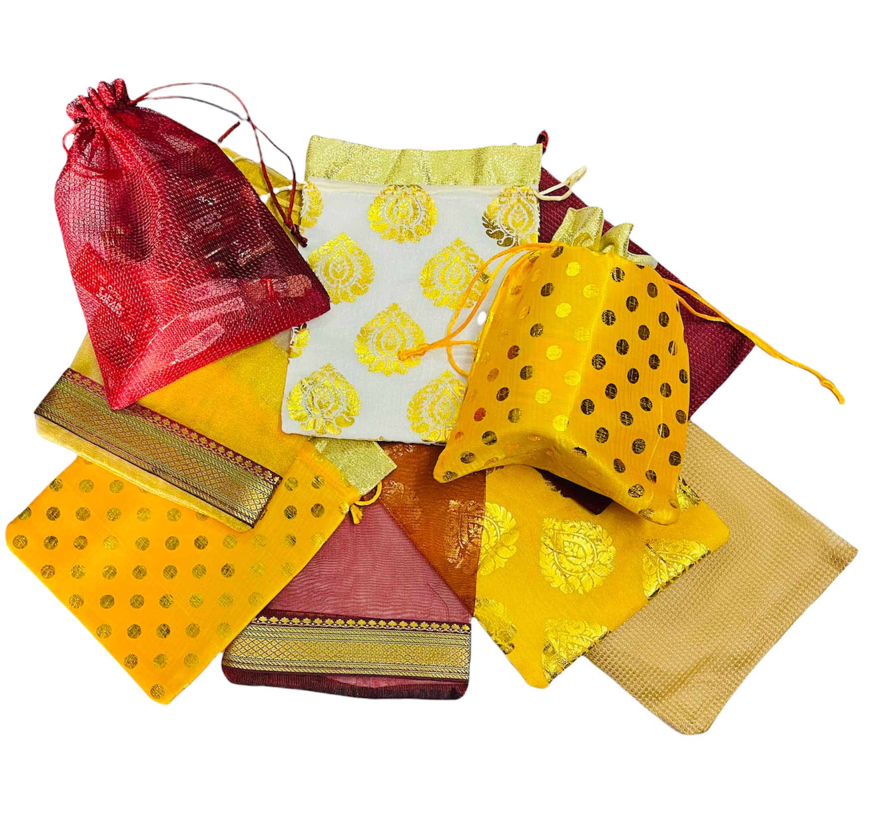 See full amazon price history chart for Krisah 23 X 18 cm Women Assorted Multi Silk Gift Potli Bags for Gifting Pack of 14 Krisah 23 X 18 cm Women Assorted Multi Silk Gift Potli Bags for Gifting Pack of 14 (B09RPQSGBD) Amazon Price History, Amazon Price Tracker