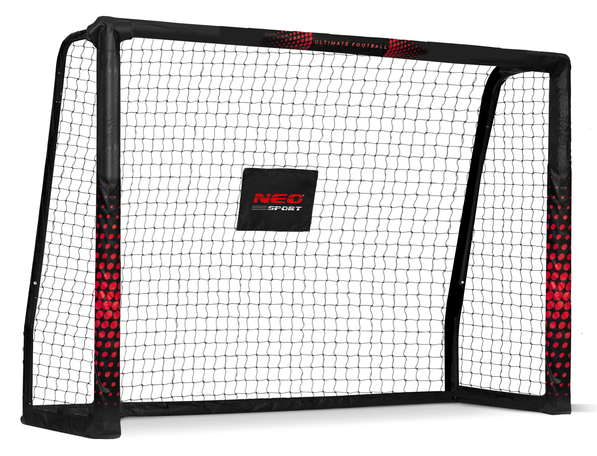 Neo-Sport Bramka Do Piłki Nożnej Dla Dzieci i Dorosłych Z Pokrowcem Na Stelaż 180 x 120 x 60 cm