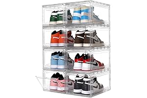 Clear Acrylic Shoe Storage Boxes for Shoe Lovers