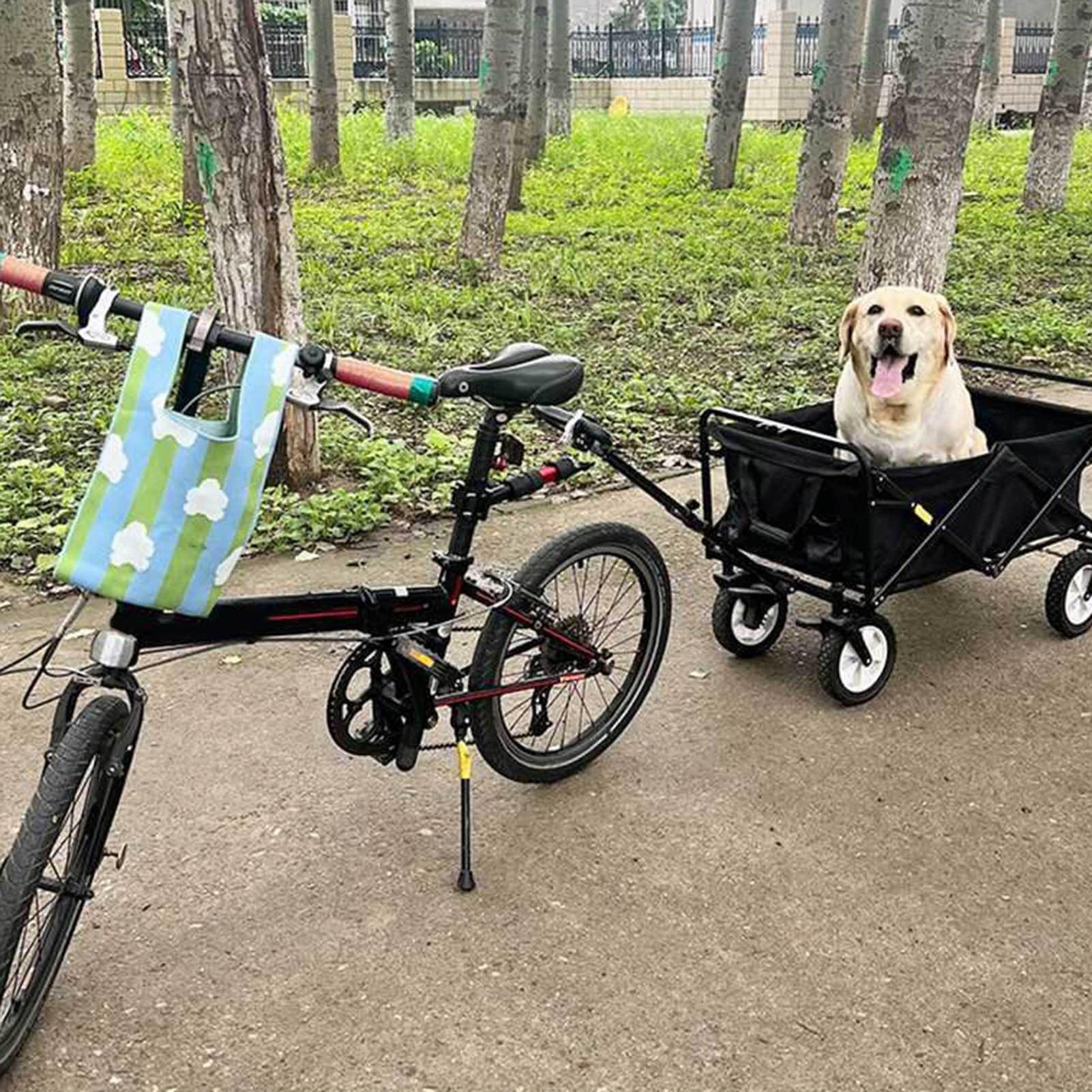 Fahrradanhänger Kupplungsverbinder Schwerlast, wetterfest, mit hoher | Fahrrad Lastenkupplung für Reisen Sport Radfahren Camping Einkaufen Pendeln Outdoor Ausflüge Hänger Touren Spor