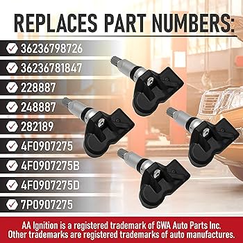 Amazon.com: Replacement TPMS Sensor Set of 4 - Compatible
