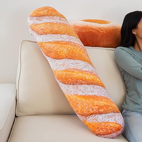 Miniatura 4 de Much Comfort Almohada rústica 3D de 42 pulgadas hecha con tela súper suave y ultra premium cojín de peluche para decoración del hogar el mejor