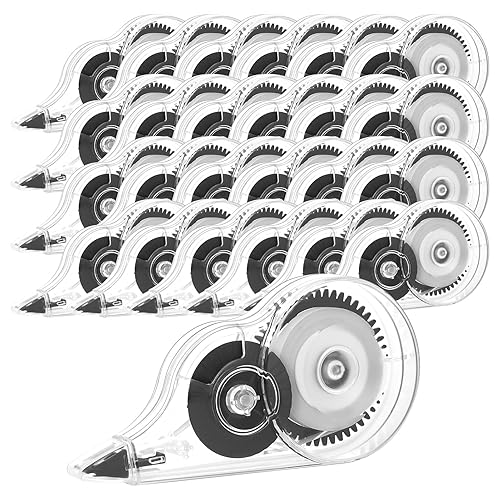 36 Count Correction Tape with Protective Cap, 1/5 X 472