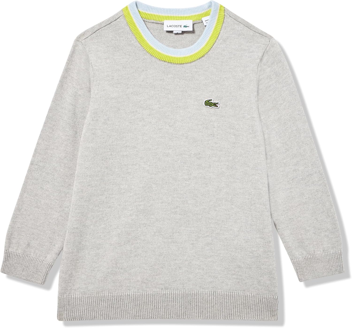 Lacoste Kids' Cotton/Merino Blend Sweater