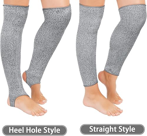 Miniatura 2 de Zhanmai Mangas de pierna resistentes a los cortes a prueba de mordidas mangas protectoras para soldadura, protección de corte de césped