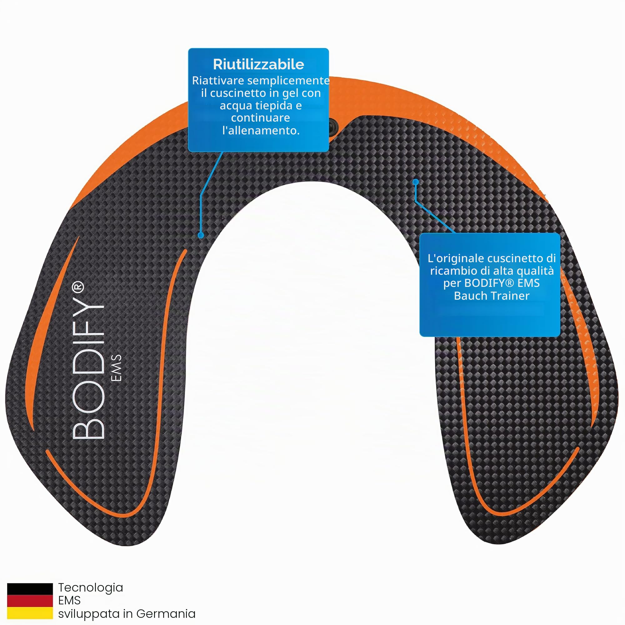 Bodify® Pad di Ricambio - Hip Trainer (Basic)
