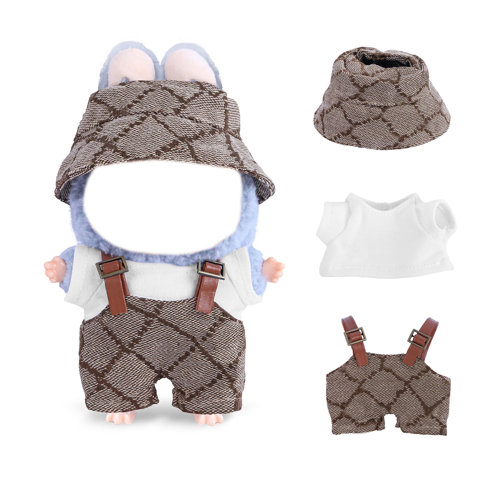 17 cm Doll Clothes Clothes for Doll Cute Accessories for Fashion Dolls Clothing Girl Chic Style Set Elegant Dress Accessories