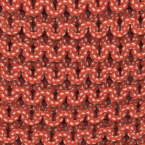 Miniatura 135 de SIMPLIHOME Nisi - Puf redondo de punto para exterior/interior en poliéster PET reciclado gris claro para sala de estar, dormitorio y habitación de