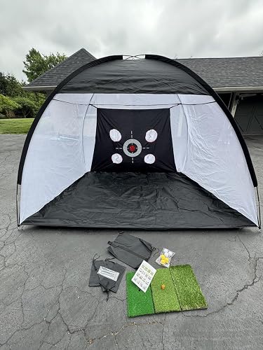 Awesome golf net when we can’t hit the course or driving range