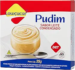 Lowcucar Pó P/Preparo Pudim Leite Condensado Cartucho 25G