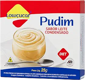 Lowcucar Pó P/Preparo Pudim Leite Condensado Cartucho 25G