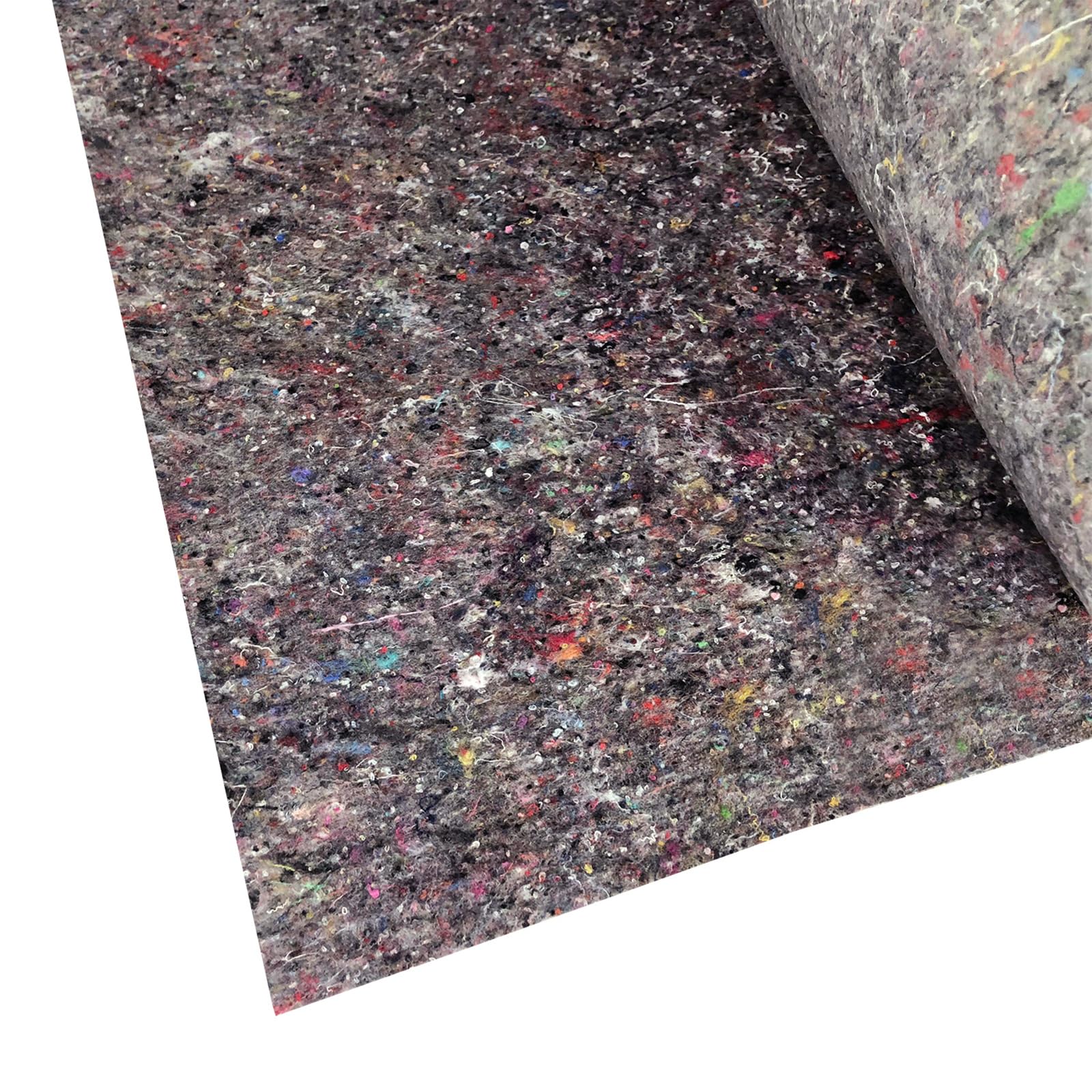 LZQ Rotolo di pellicola di copertura per pittura, 50 m, 180 g/m², con rivestimento in PE antiscivolo, protezione contro la perdita di liquidi, rivestimento per pavimenti