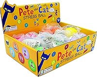 Vista 4 de Raymond Geddes Pete The Cat - Juego de juguetes antiestrés (12 unidades)