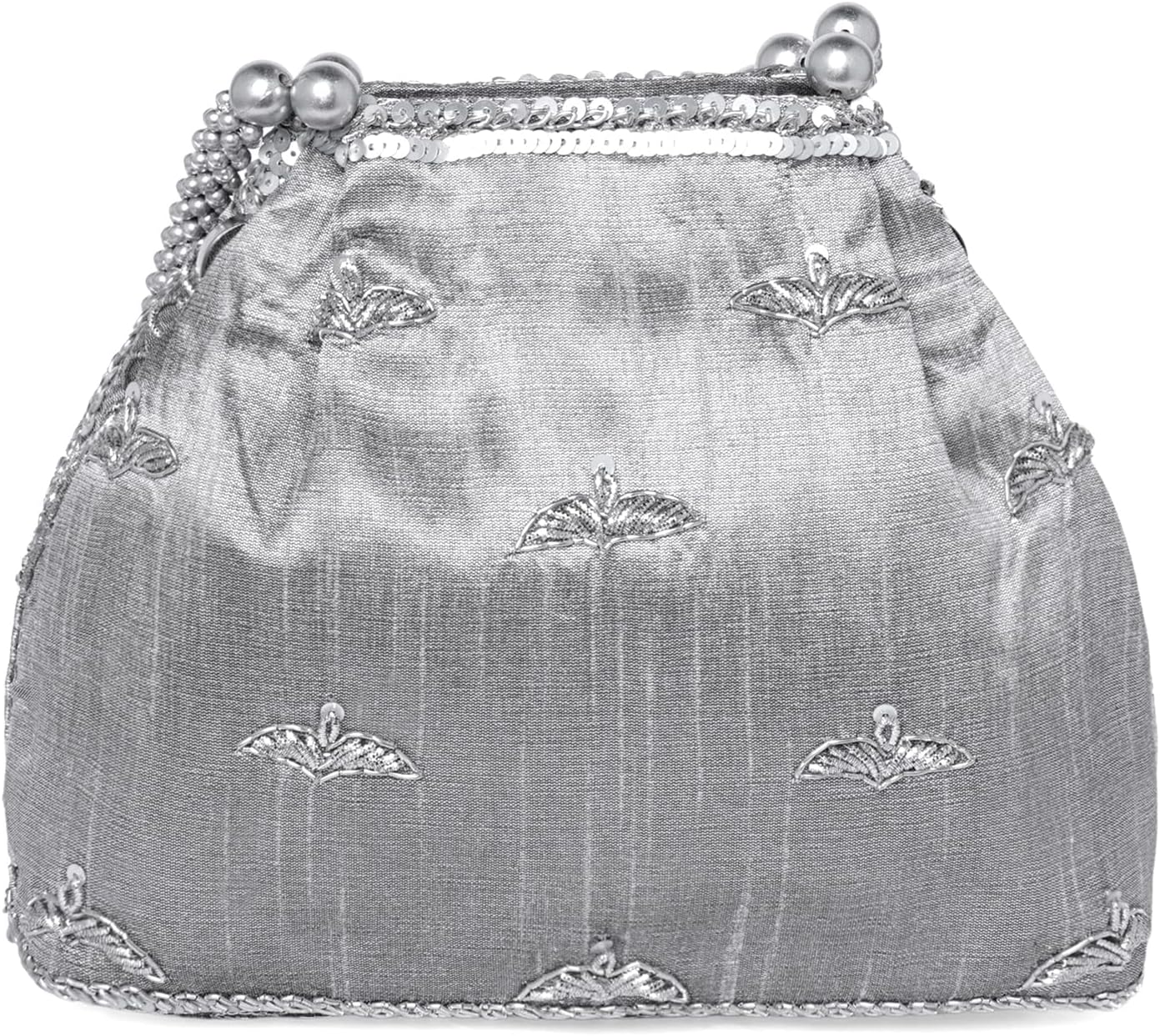 Aheli Potli Bag Gift for Women Handmade Evening Wristlet Handbags Stylish Bridal Purse Fashion Bag