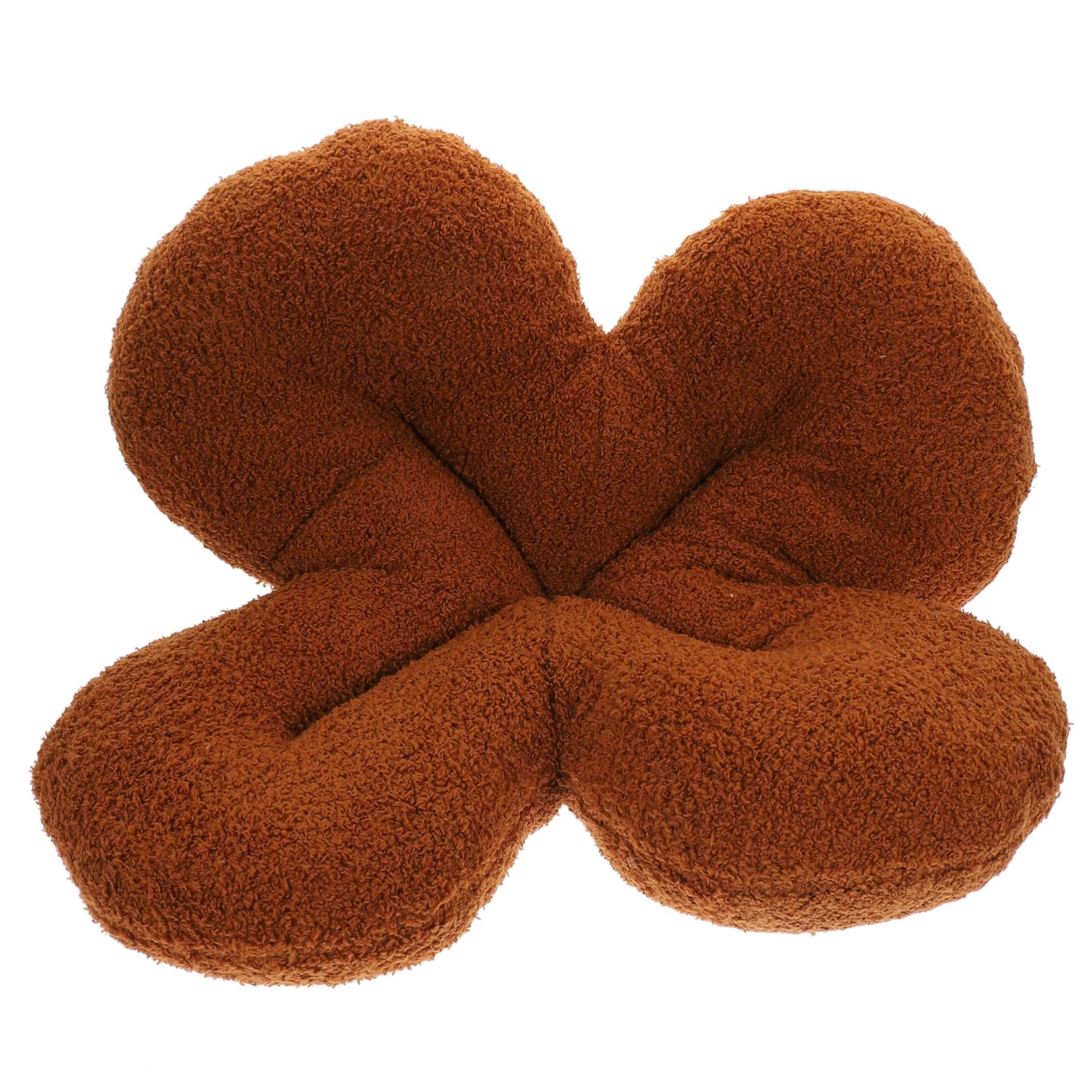 HOODANCOS Plush Shamrock Floor Pillow Cushion Adorable Decorative Throw Pillow for Bedroom Living Room and Nursery Soft and Lightweight Design Hugging and Sleeping Support