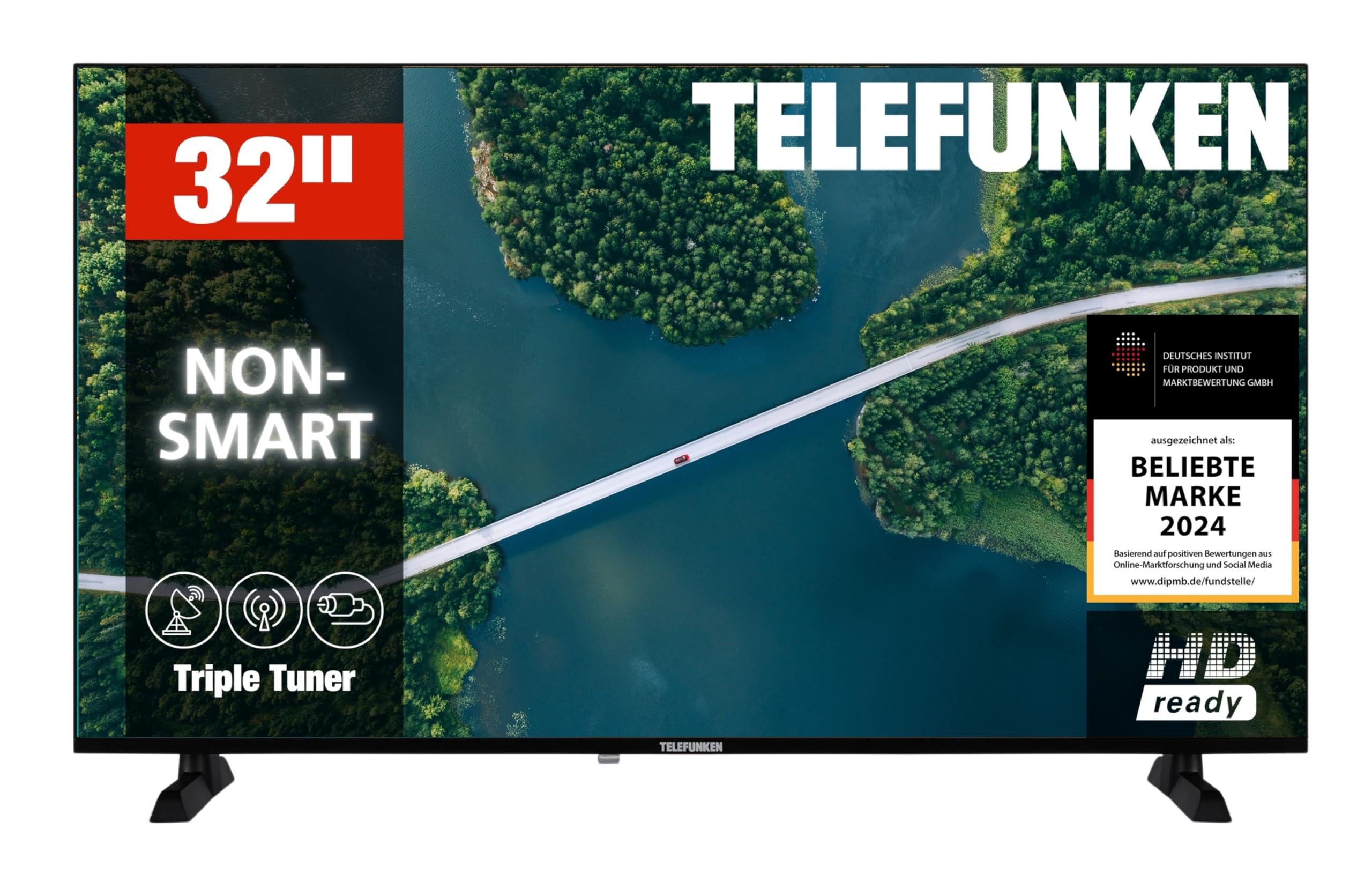 Telefunken 32-Zoll Fernseher XH32P900S