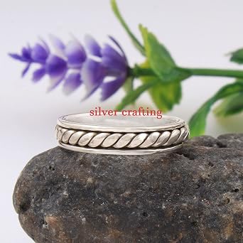 Infinity Spinner Ring - Silver Spin Ring - 925 Sterling Silver Jewelry