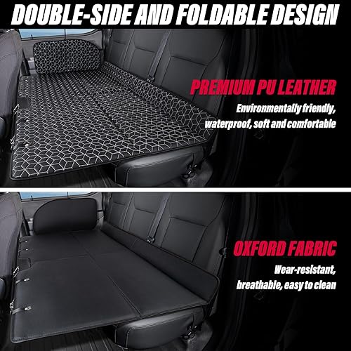 Miniatura 3 de Colchón de aire no inflable para camión grande, extensor de asiento trasero para viajes en automóvil, para F150RAM 1500ToyotaSilveradoGMCTundra