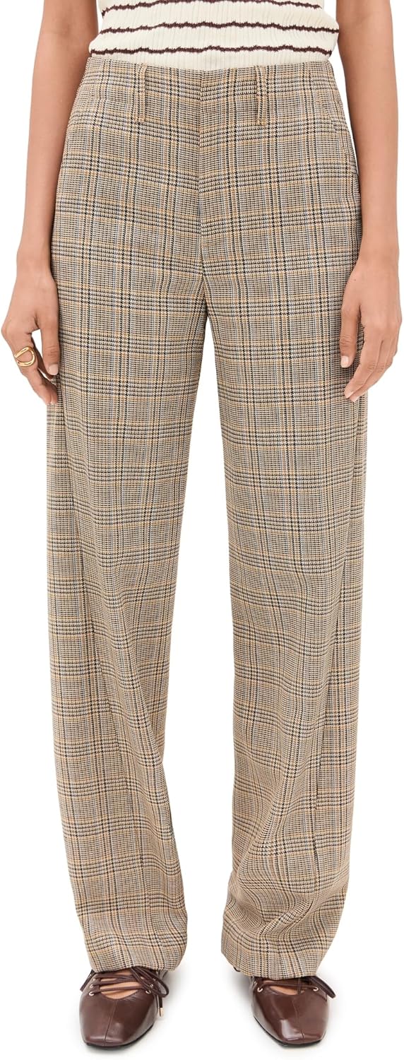 rag & bone Women's Shea Plaid Pants