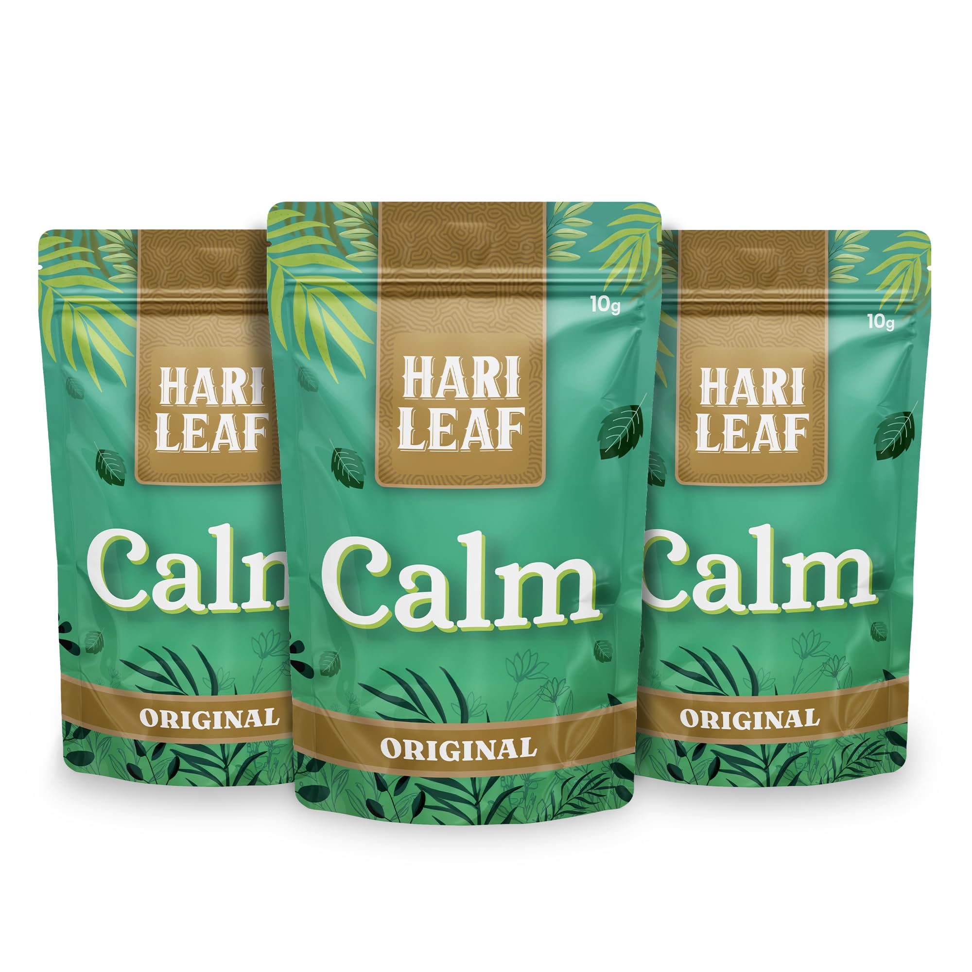 Calm Herbal Smoking Blend, Original Flavour, Tobacco Free, Nicotine Free 10g, Pack of 3-image-17