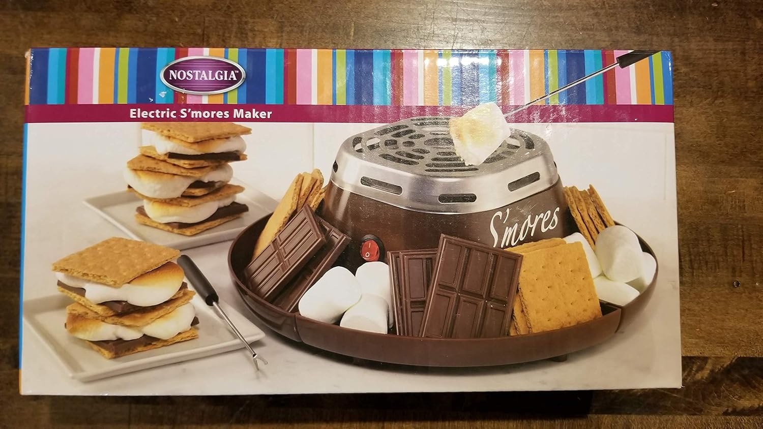 Nostalgia Electric S'Mores Maker Amazon.co.uk Home & Kitchen