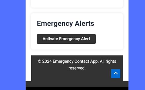 Emergency Contact Info & Medical Alert App