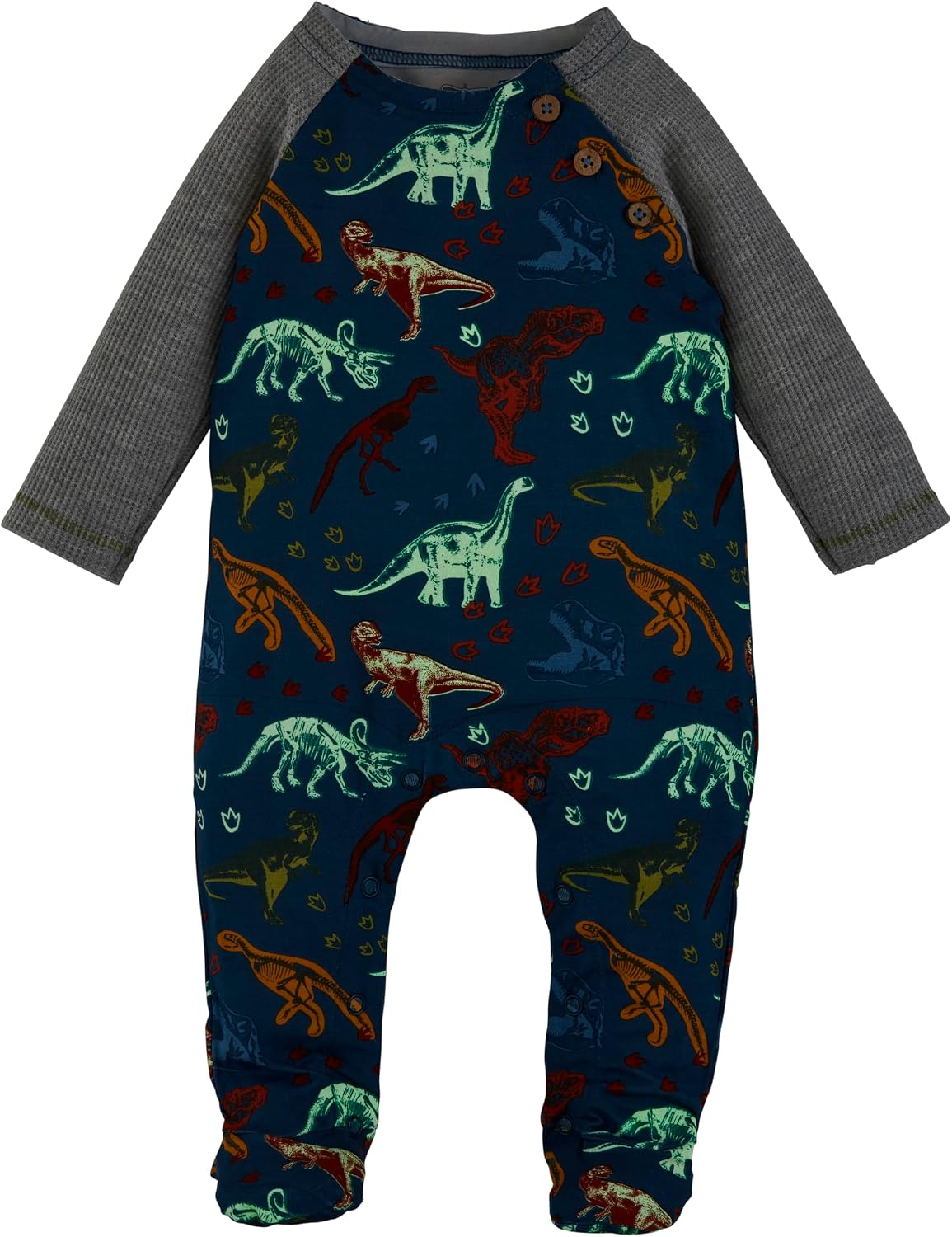 Mud Pie Baby Mud Pie Baby Dino Glow Sleeper