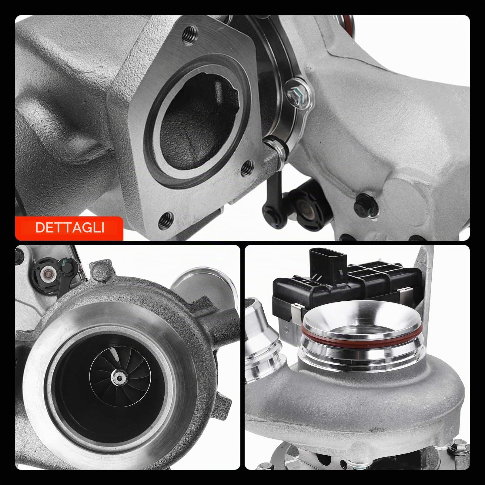 Frankberg Turbocompressore diesel 11658519477 | Compatibile con: Serie 5 F10, Serie 3 Touring E91, Serie 3 Coupé E92, X1 E84, Serie 3 Cabrio E93, X3 F25