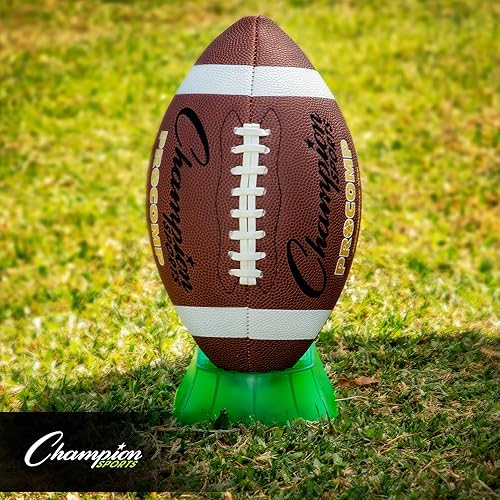 Miniatura 57 de Champion Sports Premium Football Kicking Tee for Kickoff Practice - Ball Holder Tees for Footballs - Kicking Block and Accessories for Adults, Kids
