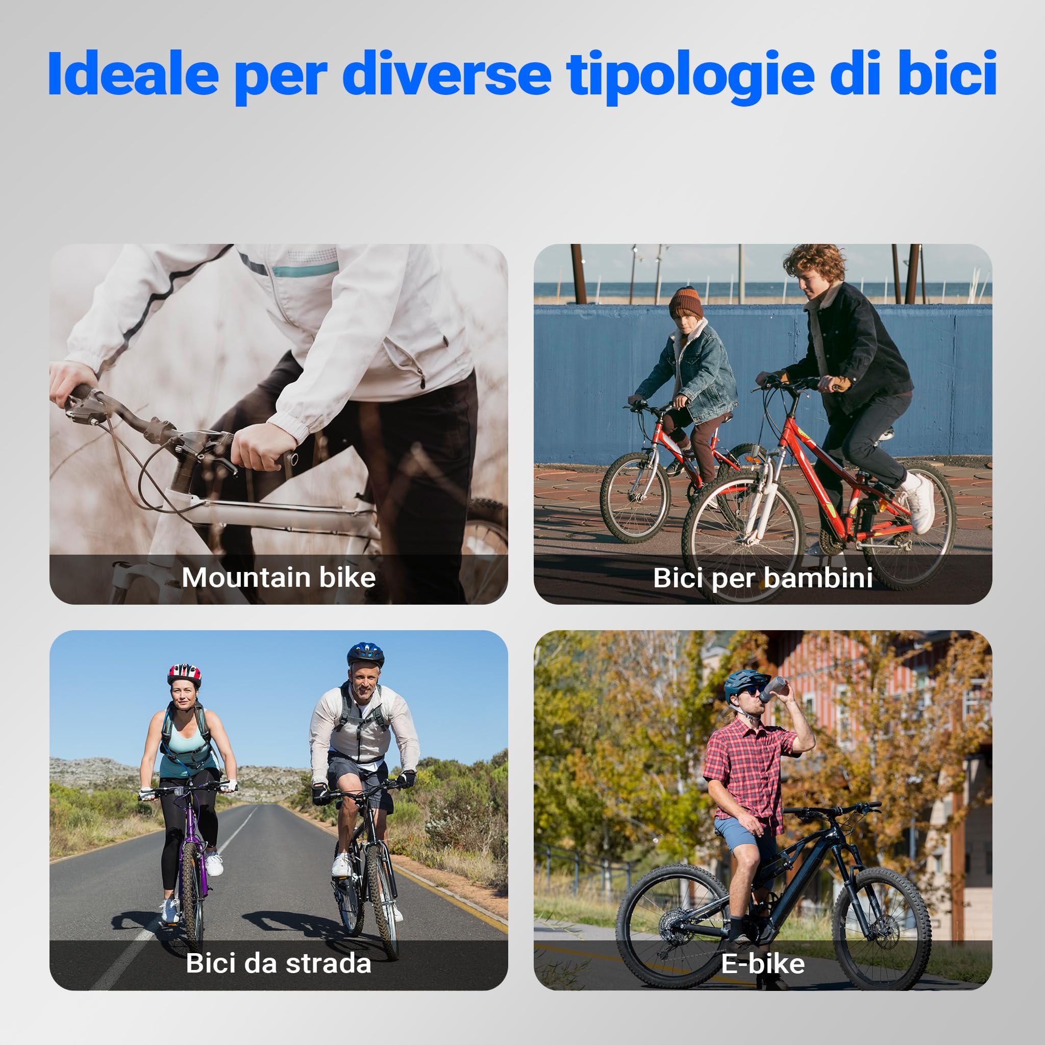 Wiltec Portabici da Muro