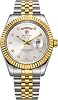 Reloj de Lujo para Hombre LOREO con Baño de Oro, Cuarzo, 41mm 1