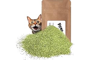 CREATE A MONSTER: FIEND Catnip for Cats and Kitten (1/5Cup Safety Cut)
