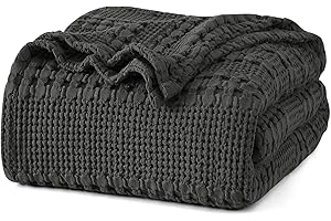 PHF Waffle Weave Blanket: Ultra-Soft, Lightweight, and Breathable