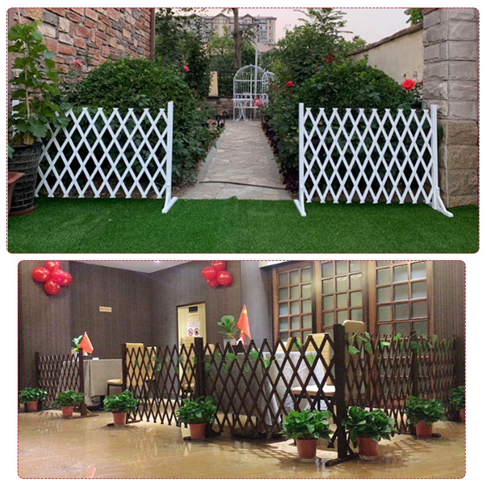 Houten Poort Die Leidt Tot Een Particuliere Poort Van De Tuinbouw Met Bladeren En Struikgewas Rond Hek Tuin Omgeven Door Pluche Image282069702