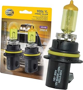 Amazon.com: HELLA 9004 YL Twin Blister Xtreme Yellow Bulb (12V 65